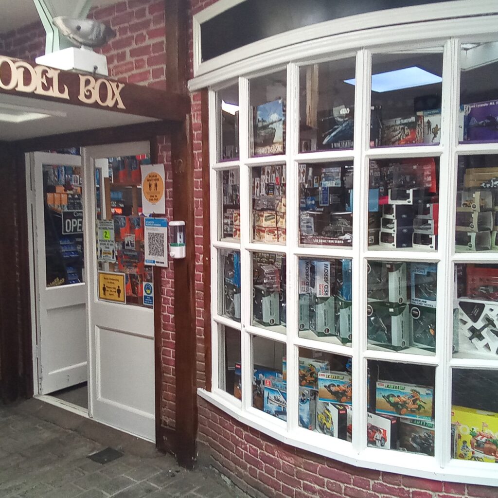 The Model Box Exterior Shop