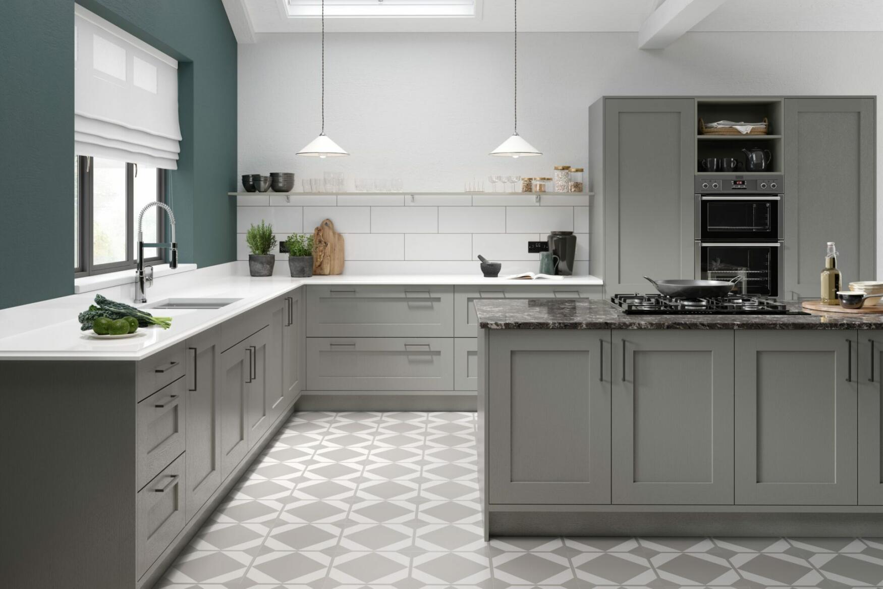 The Kitchen & Bedroom Studio - Hadley Dust Grey Kitchen