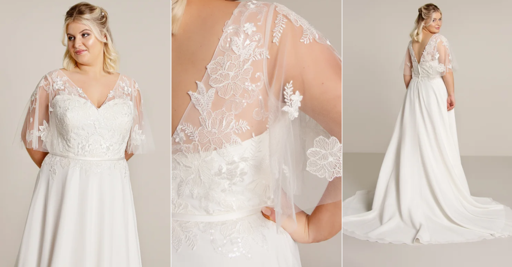 The confetti and hot sale lace bridal boutique