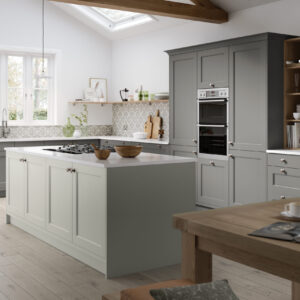 The Kitchen & Bedroom Studio - Thornbury Dove Grey Kitchen