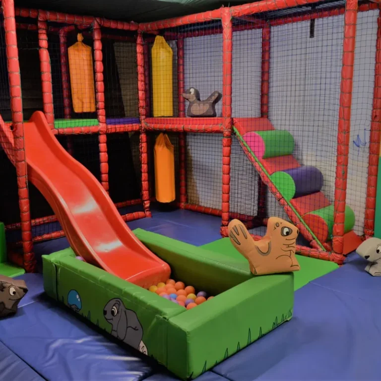 Little Munchkins Play Barn - Soft Play Slide