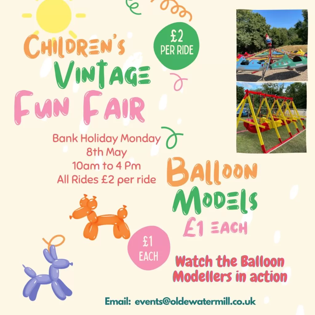 Children's Vintage Fun Fair and Balloon Models