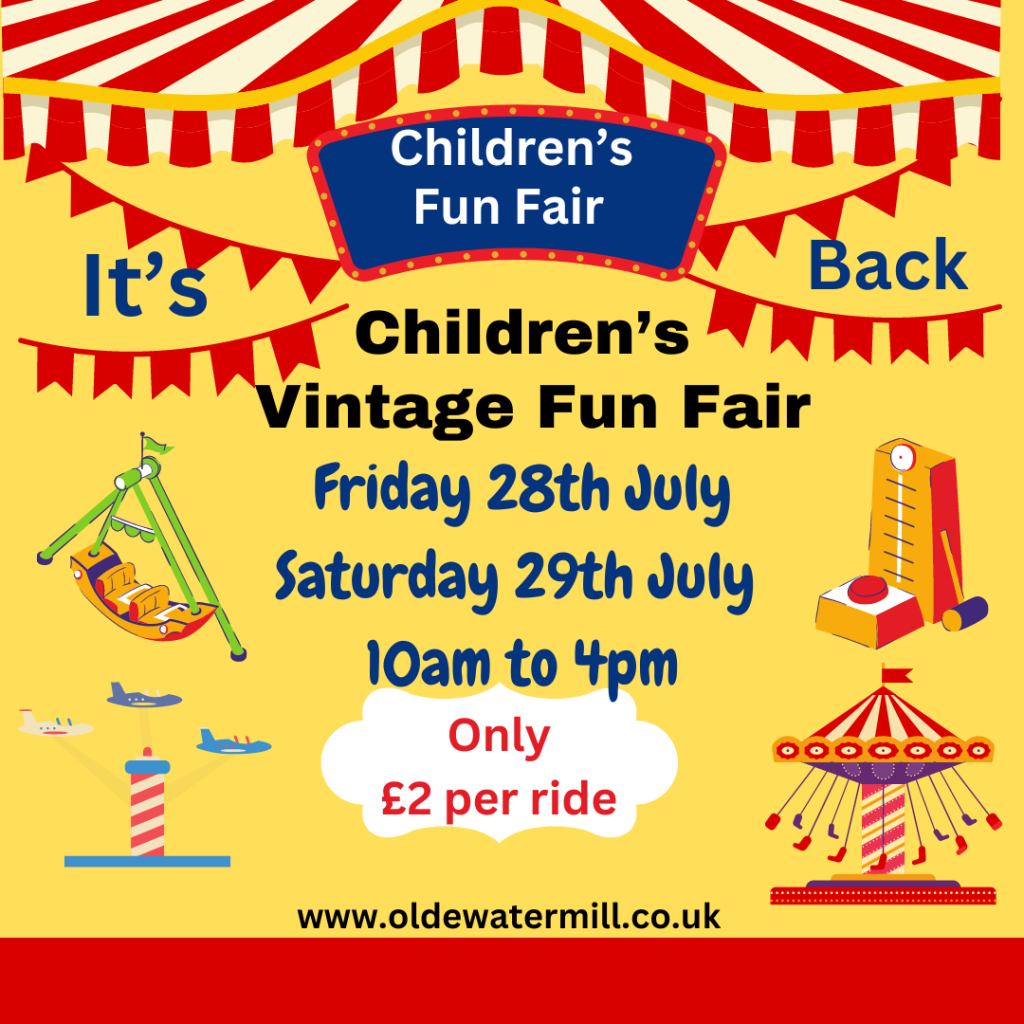 Children's Vintage Fun Fair - July 2023