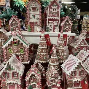 Gingerbread House Display