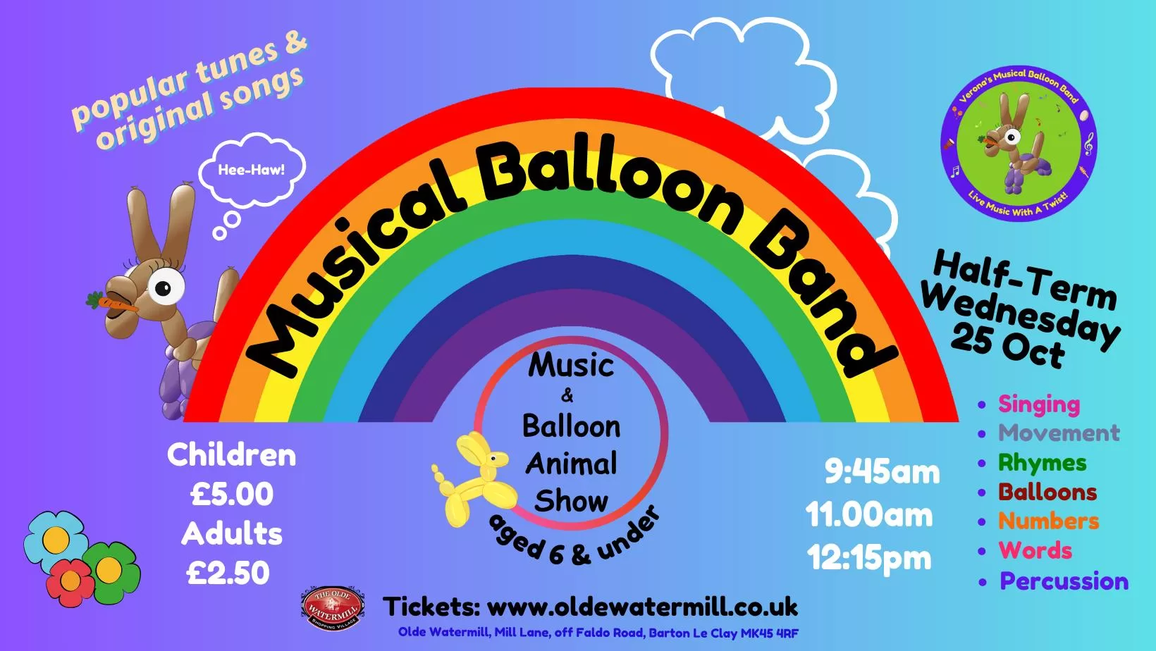 Music and Balloon Animal Show