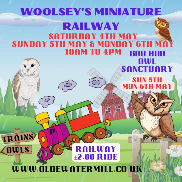 Woolsey’s Miniature Railway and The Boo Hoo Owl Sanctuary